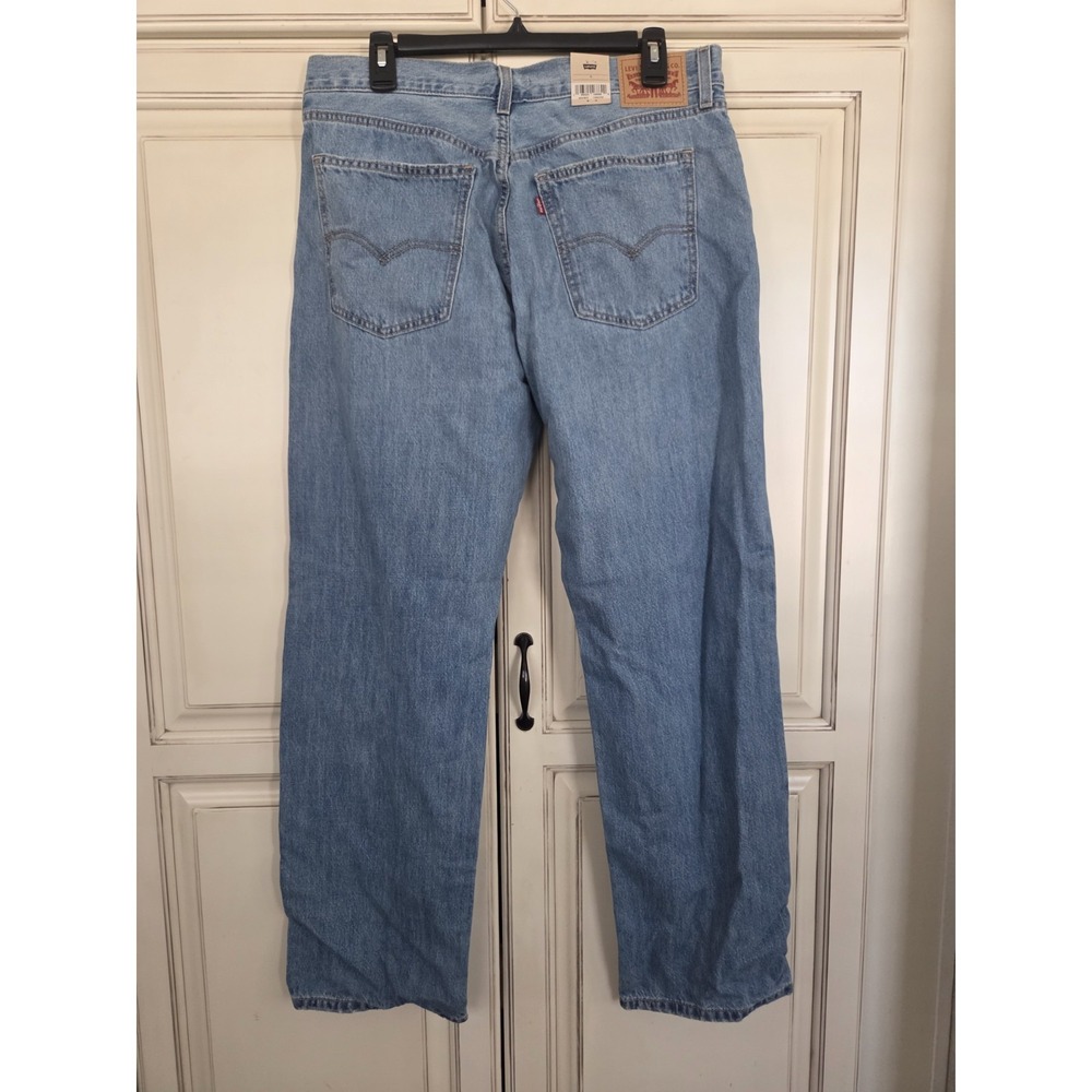 Levi's Low Pro Straight Jeans Womens 30x29.5 Mid Rise Relaxed Hip And Thigh - Picture 2 of 9